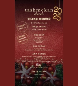 Tash Mekan Otel Yılbaşı Programı 2025
